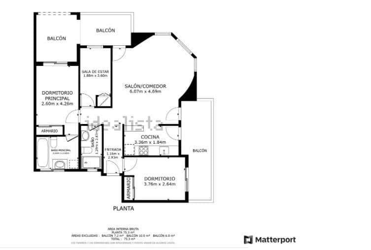 3 soverom Leilighet til salgs i Peniscola med svømmebasseng garasje - € 166 000 (Ref: 9285372)