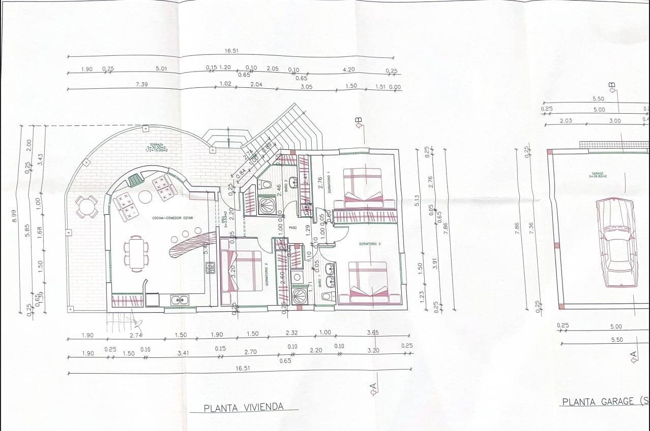 3 slaapkamer Villa te koop in Vinaros met zwembad garage - € 375.000 (Ref: 9591522)