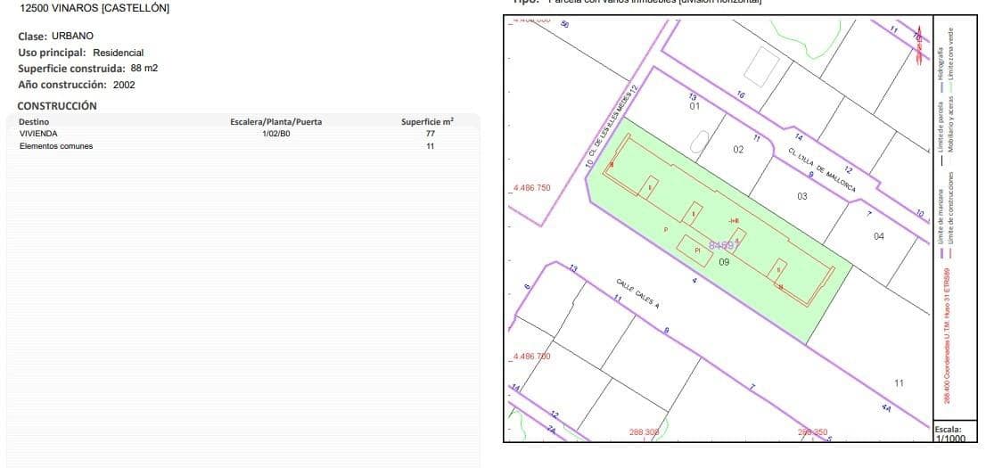 2 Zimmer Wohnung zu verkaufen in Vinaros mit Pool - 155.000 € (Ref: 9994398)