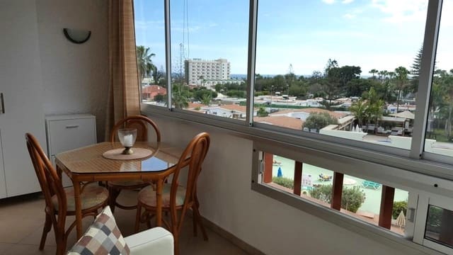 1 quarto Apartamento para venda em Playa del Inglés, San Bartolomé de Tirajana com piscina - 315 000 € (Ref: 10179501)