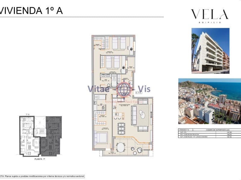 3 soverom Leilighet til salgs i Aguilas med garasje - € 320 000 (Ref: 9666277)