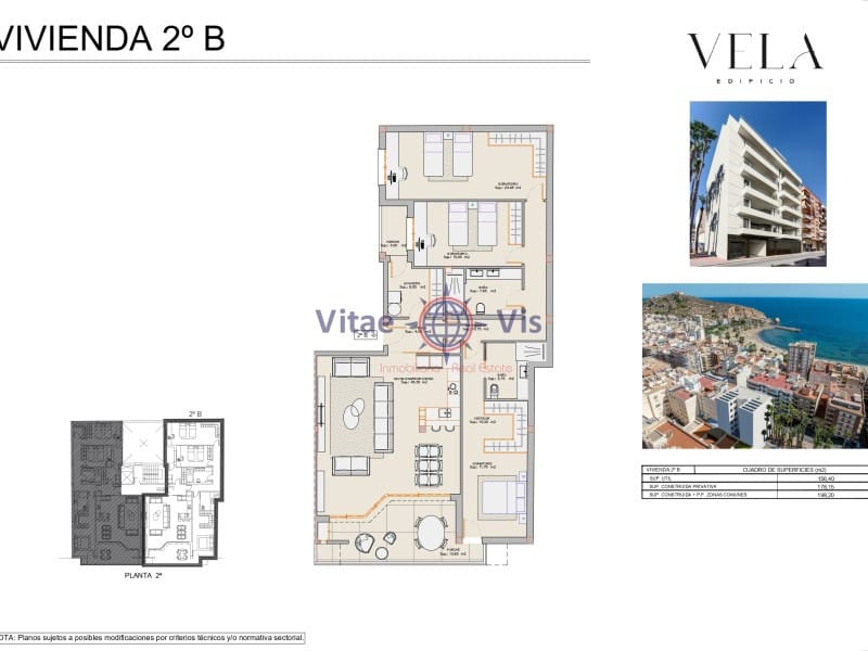 3 soverom Leilighet til salgs i Aguilas med garasje - € 320 000 (Ref: 9666277)