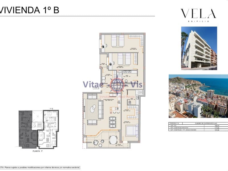 3 soverom Leilighet til salgs i Aguilas med garasje - € 320 000 (Ref: 9666277)