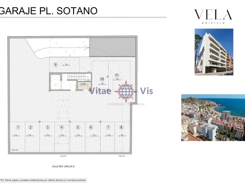 3 soveværelse Penthouse til salg i Aguilas med garage - € 400.000 (Ref: 9666278)