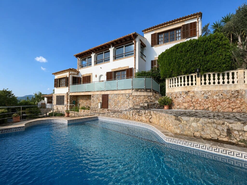 5 soverom Villa til salgs i Pollensa / Pollenca med svømmebasseng garasje - € 1 800 000 (Ref: 10042676)