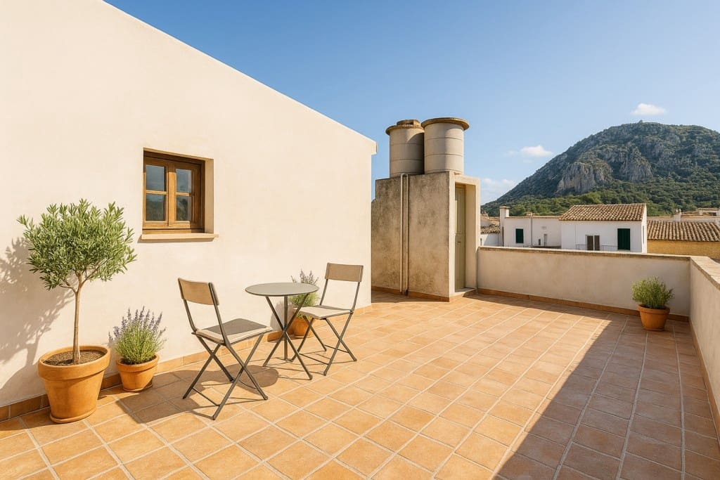 4 soveværelse Byhus til salg i Pollensa / Pollenca med garage - € 525.000 (Ref: 9528539)