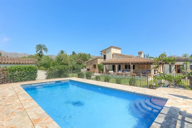 4 soverom Finca/Herregård til salgs i Pollensa / Pollença med svømmebasseng - € 1 700 000 (Ref: 9528541)
