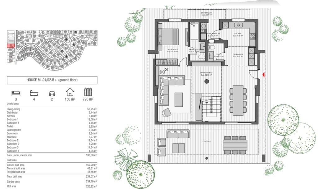 3 Zimmer Villa zu verkaufen in Cala Romantica mit Pool Garage - 775.000 € (Ref: 9528554)
