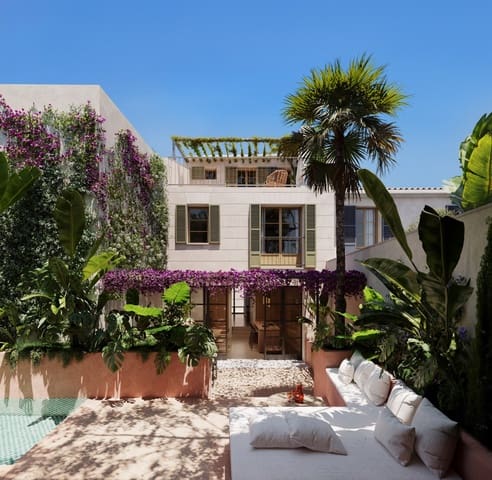 3 chambre Maison de Ville à vendre à Pollensa / Pollença avec piscine garage - 2 100 000 € (Ref: 9528558)