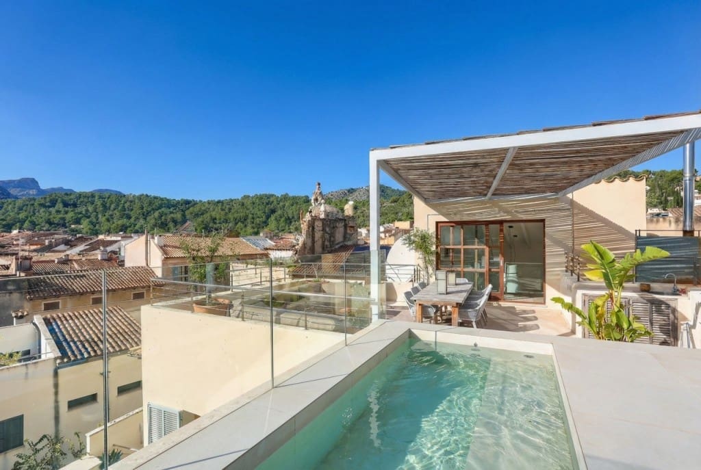 4 chambre Maison de Ville à vendre à Pollensa / Pollenca avec piscine - 1 280 000 € (Ref: 9533274)