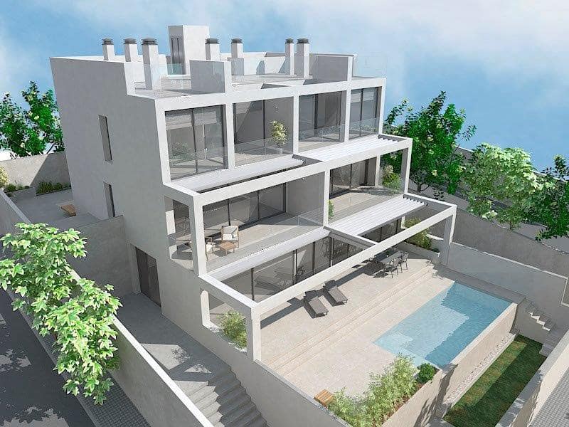 2 Zimmer Apartment zu verkaufen in Palma de Mallorca mit Pool - 850.000 € (Ref: 9533286)