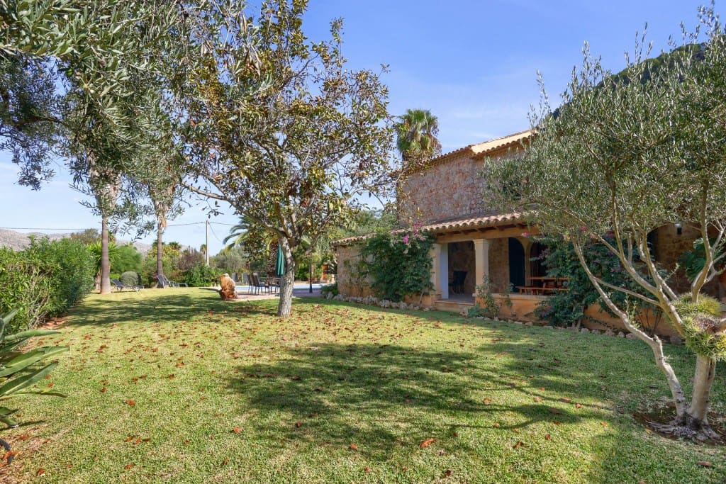 4 slaapkamer Finca/Landhuis te koop in Pollensa / Pollenca met zwembad garage - € 1.395.000 (Ref: 9533290)