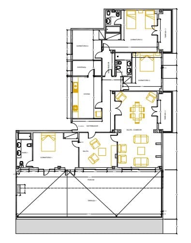 4 makuuhuone Kattohuoneisto myytävänä paikassa Puerto de Alcudia - 1 275 000 € (Ref: 9633993)