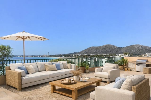 4 makuuhuone Kattohuoneisto myytävänä paikassa Puerto de Alcudia, Alcúdia - 1 275 000 € (Ref: 9633993)