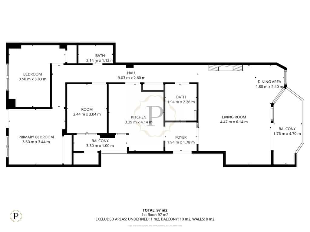 3 quarto Apartamento para venda em Pollensa / Pollenca - 975 000 € (Ref: 9698677)