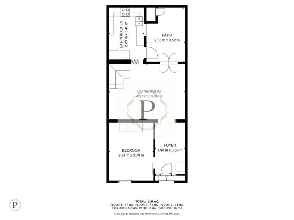 Casa de 3 habitaciones en Alcúdia en venta - 342.000 € (Ref: 9949377)
