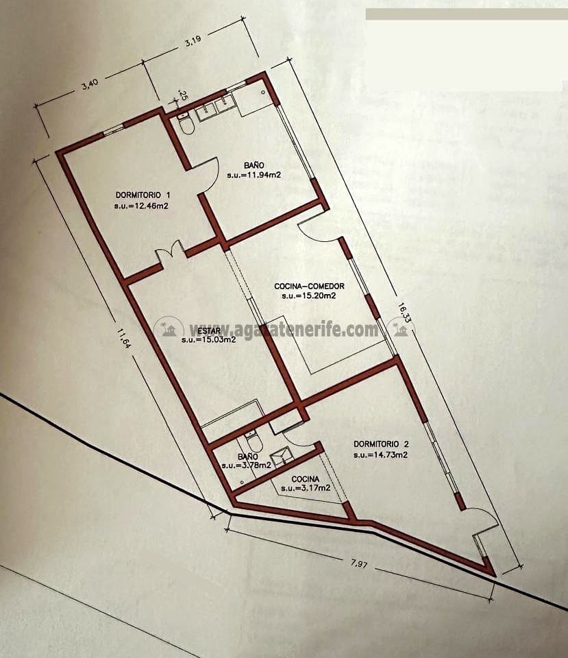 3 soverom Finca/Herregård til salgs i Icod de los Vinos med garasje - € 134 000 (Ref: 8814213)