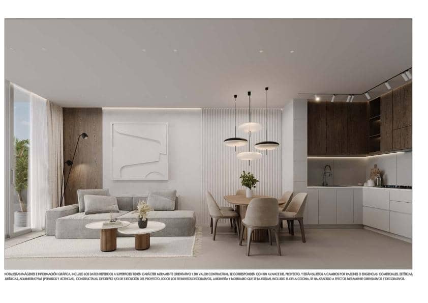 2 sypialnia Mieszkanie na sprzedaż w Amarilla Golf z basenem garażem - 340 000 € (Ref: 8969363)