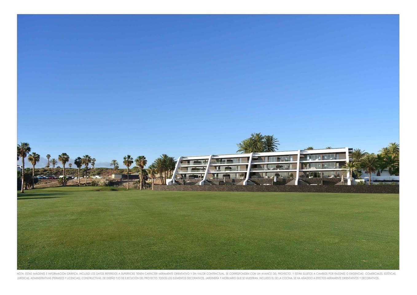 2 sypialnia Mieszkanie na sprzedaż w Amarilla Golf z basenem garażem - 340 000 € (Ref: 8969363)