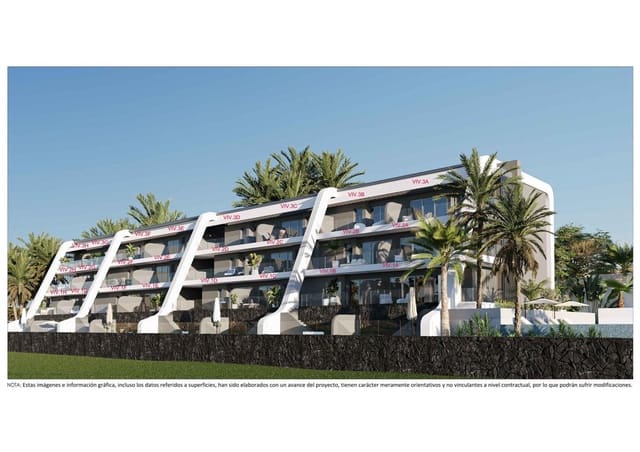 2 sypialnia Mieszkanie na sprzedaż w Amarilla Golf, San Miguel de Abona z basenem garażem - 340 000 € (Ref: 8969363)