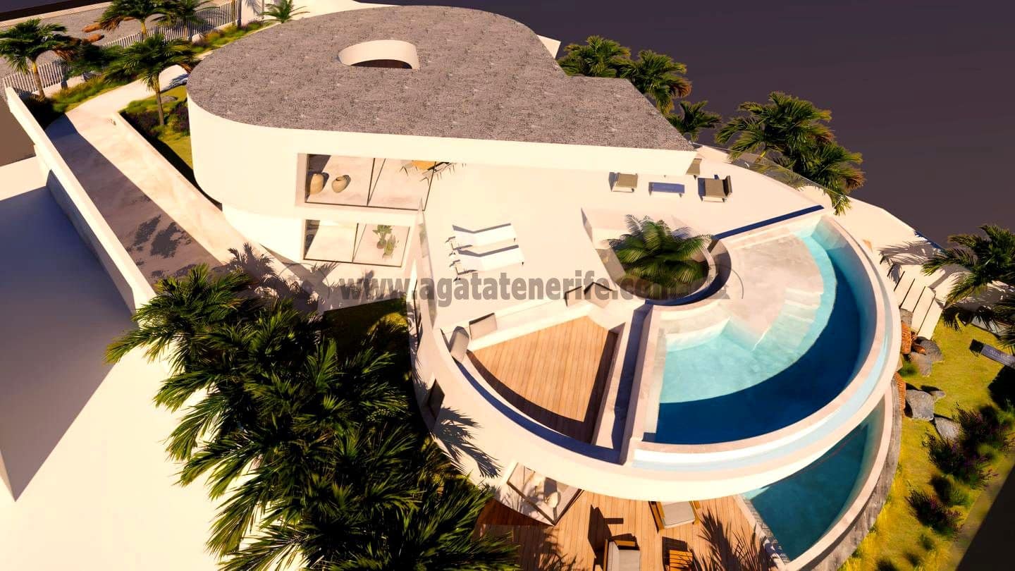 4 soveværelse Villa til salg i Adeje med swimmingpool garage - € 3.400.000 (Ref: 9104175)