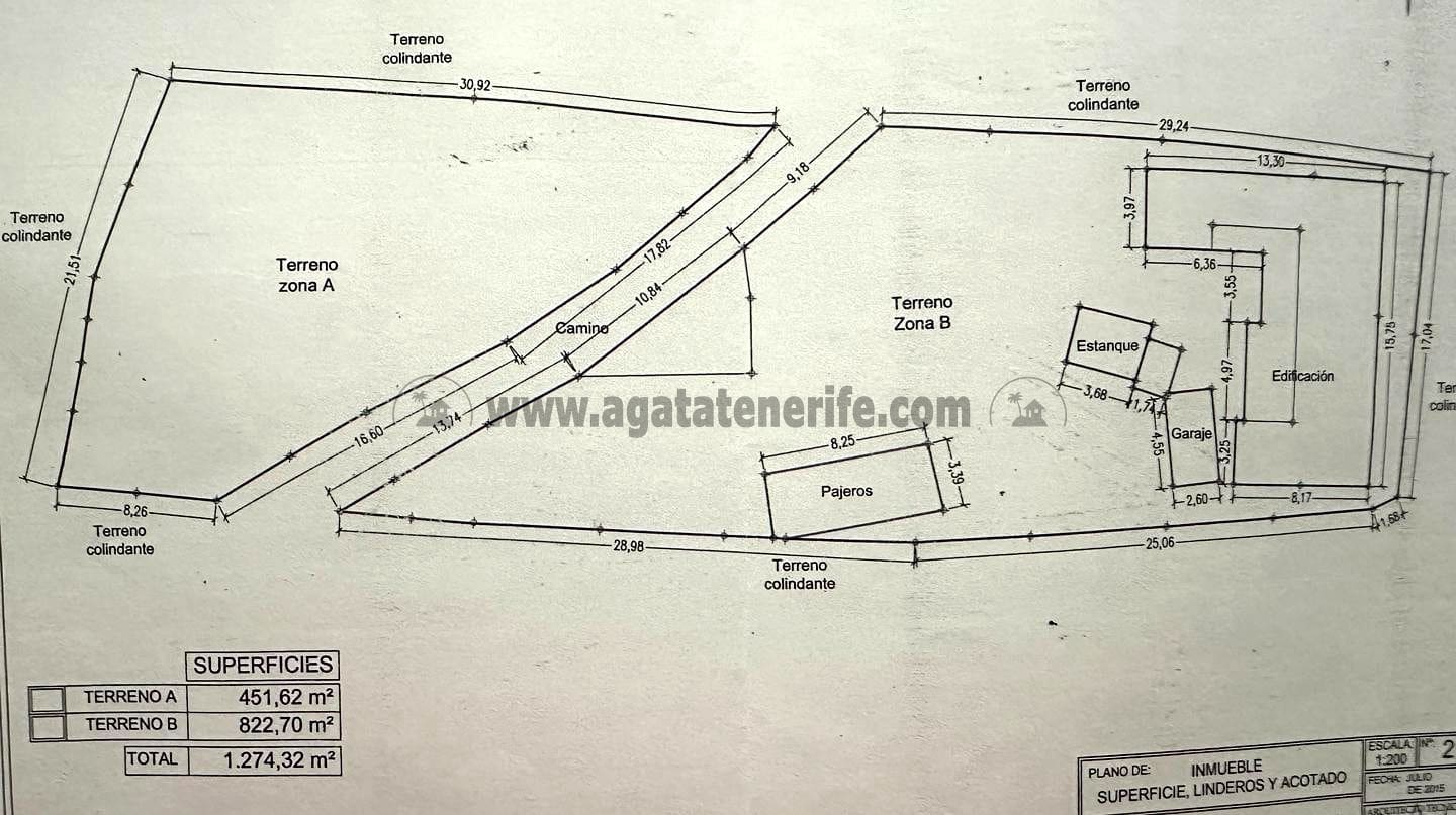 12 sovrum Finca/Hus på landet till salu i Buenavista del Norte med garage - 210 000 € (Ref: 9432404)