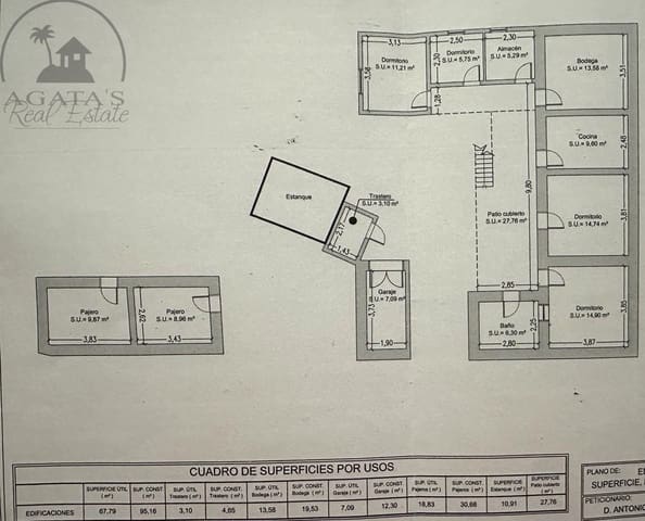 12 sypialnia Finka/Dom wiejski na sprzedaż w Buenavista del Norte z garażem - 210 000 € (Ref: 9432404)