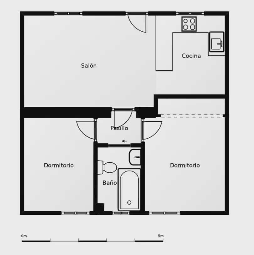 2 slaapkamer Flat te koop in La Linea de la Concepcion - € 95.000 (Ref: 9999242)