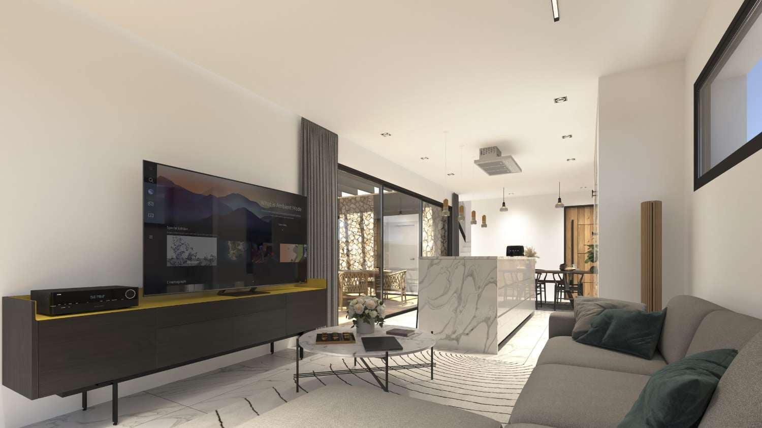 3 makuuhuone Rivitalo myytävänä paikassa Almoradi mukana uima-altaan 
autotalli - 399 000 € (Ref: 8885793)