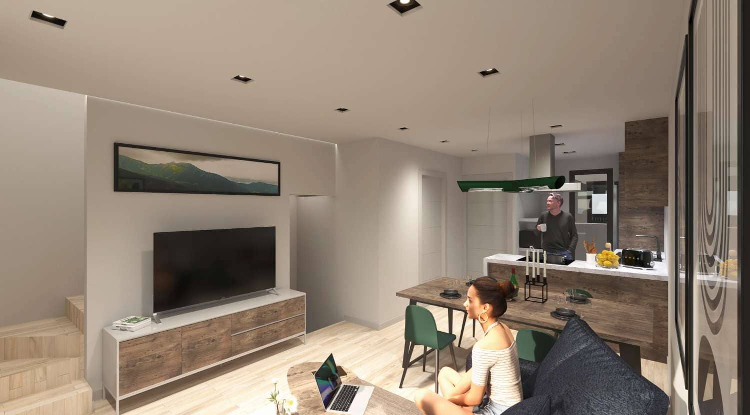 2 camera da letto Villetta a Schiera in vendita in Dolores con piscina - 267.000 € (Rif: 8885795)