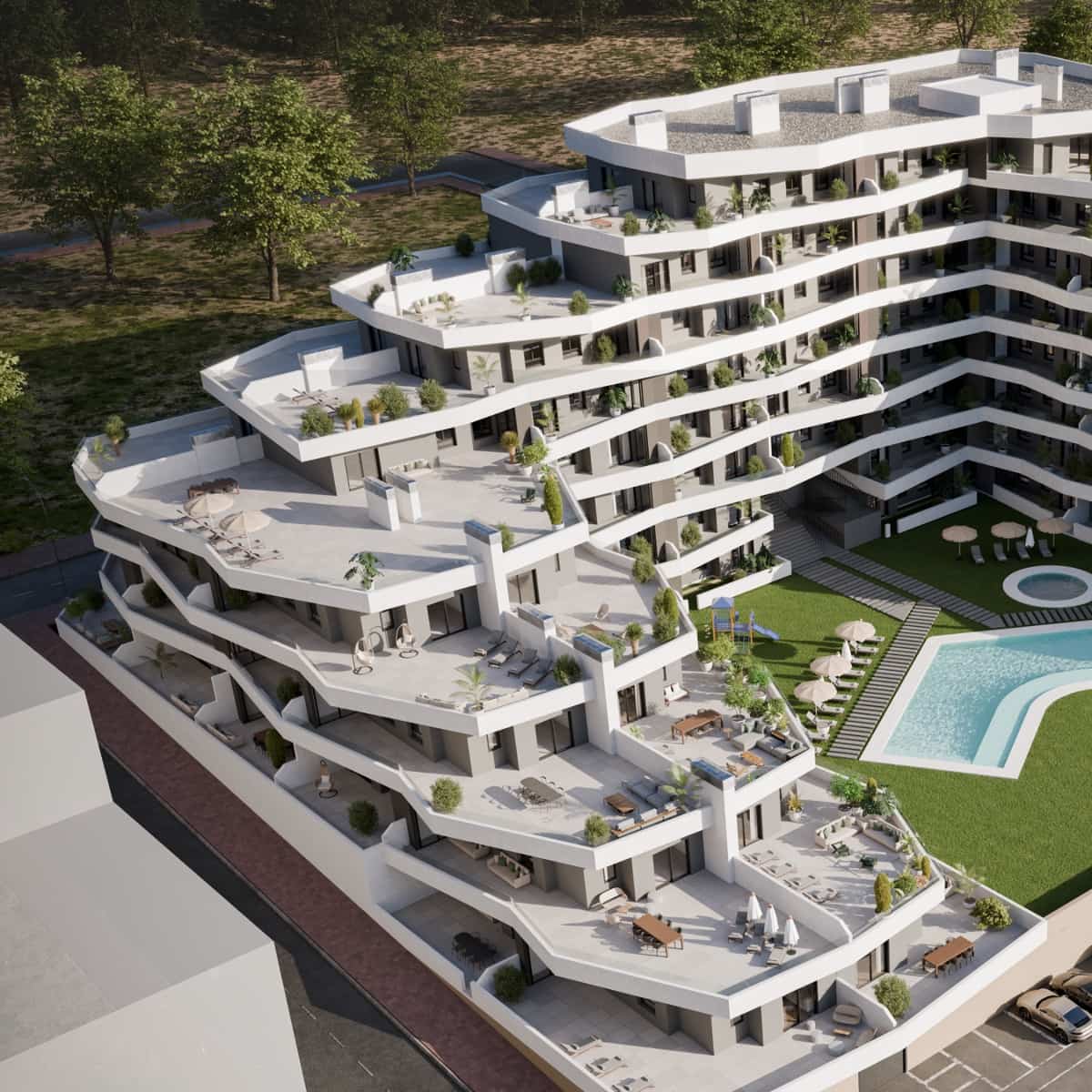 2 bedroom Apartment for sale in San Miguel de Salinas with pool garage - € 229,900 (Ref: 8978374)