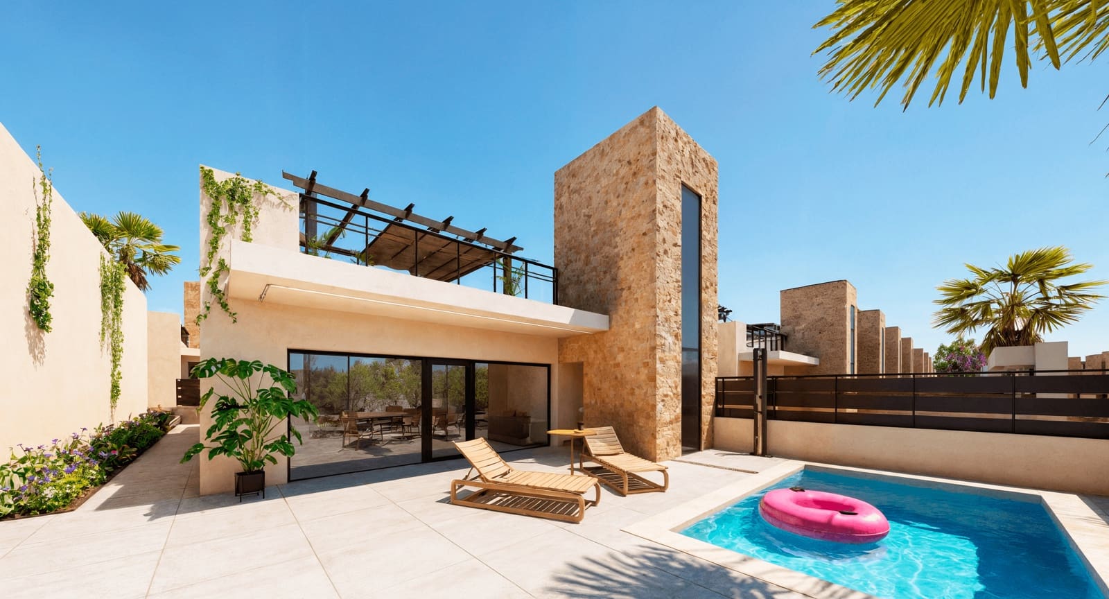 3 soverom Villa til salgs i La Pinilla med svømmebasseng garasje - € 272 715 (Ref: 10000906)
