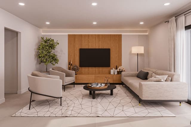 Chalet de 3 habitaciones en La Pinilla, Fuente Alamo de Murcia en venta con piscina garaje - 272.464 € (Ref: 10000907)