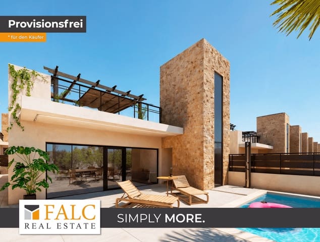 3 soverom Villa til salgs i La Pinilla, Fuente Alamo de Murcia med svømmebasseng garasje - € 274 780 (Ref: 10000911)