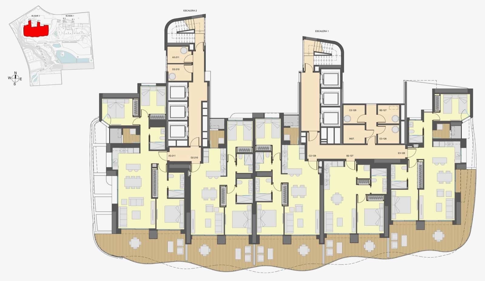 Ático de 3 habitaciones en Benidorm en venta con piscina garaje - 2.065.000 € (Ref: 10012470)