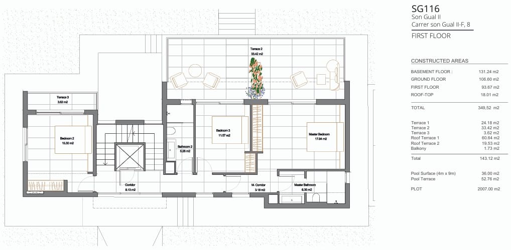 4 soveværelse Villa til salg i Palma de Mallorca med swimmingpool garage - € 2.790.000 (Ref: 10021461)
