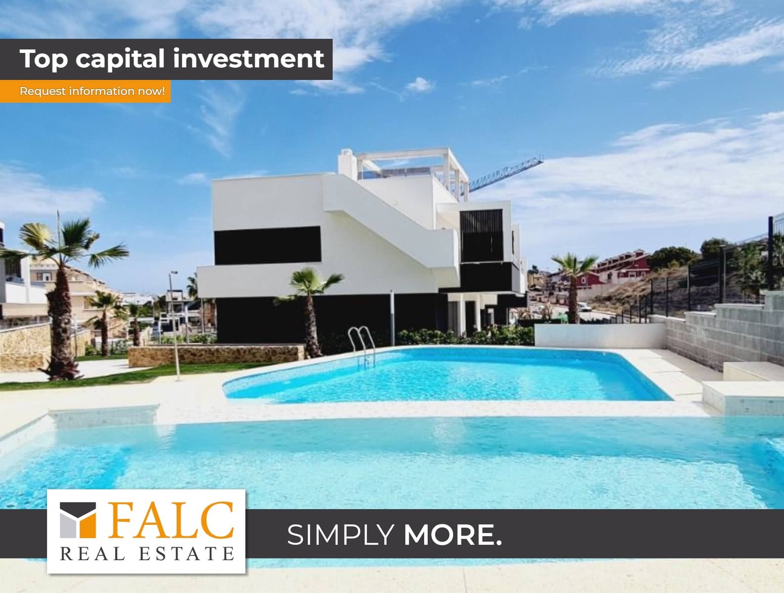 2 soverom Penthouse til salgs i Alicante by med svømmebasseng garasje - € 274 900 (Ref: 10035707)