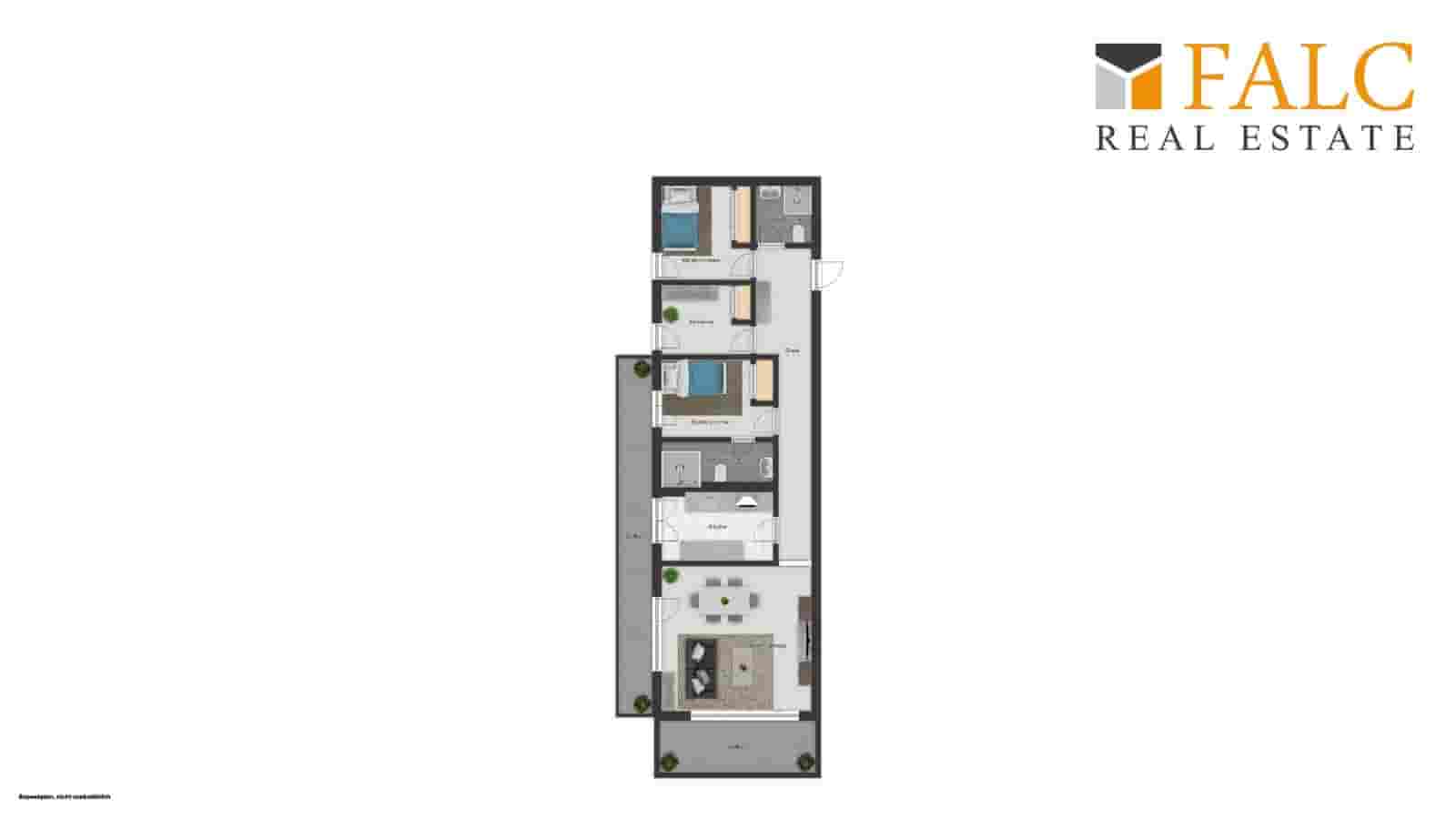 3 soverom Leilighet til salgs i L'Arenal / S'Arenal med svømmebasseng - € 449 000 (Ref: 10038390)