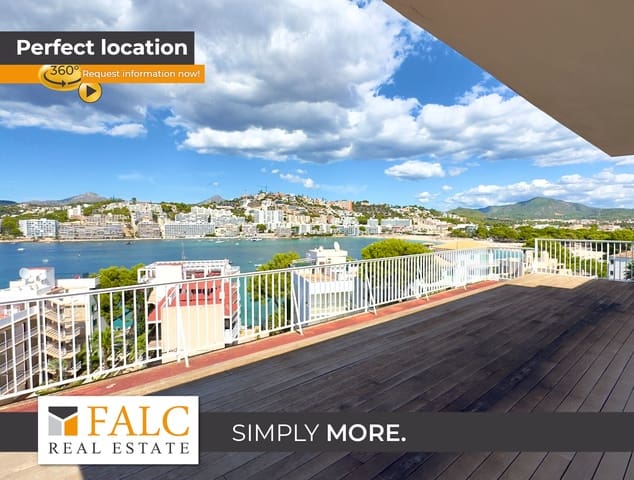 4 slaapkamer Penthouse te koop in Santa Ponsa, Calvià met garage - € 2.790.000 (Ref: 10041448)