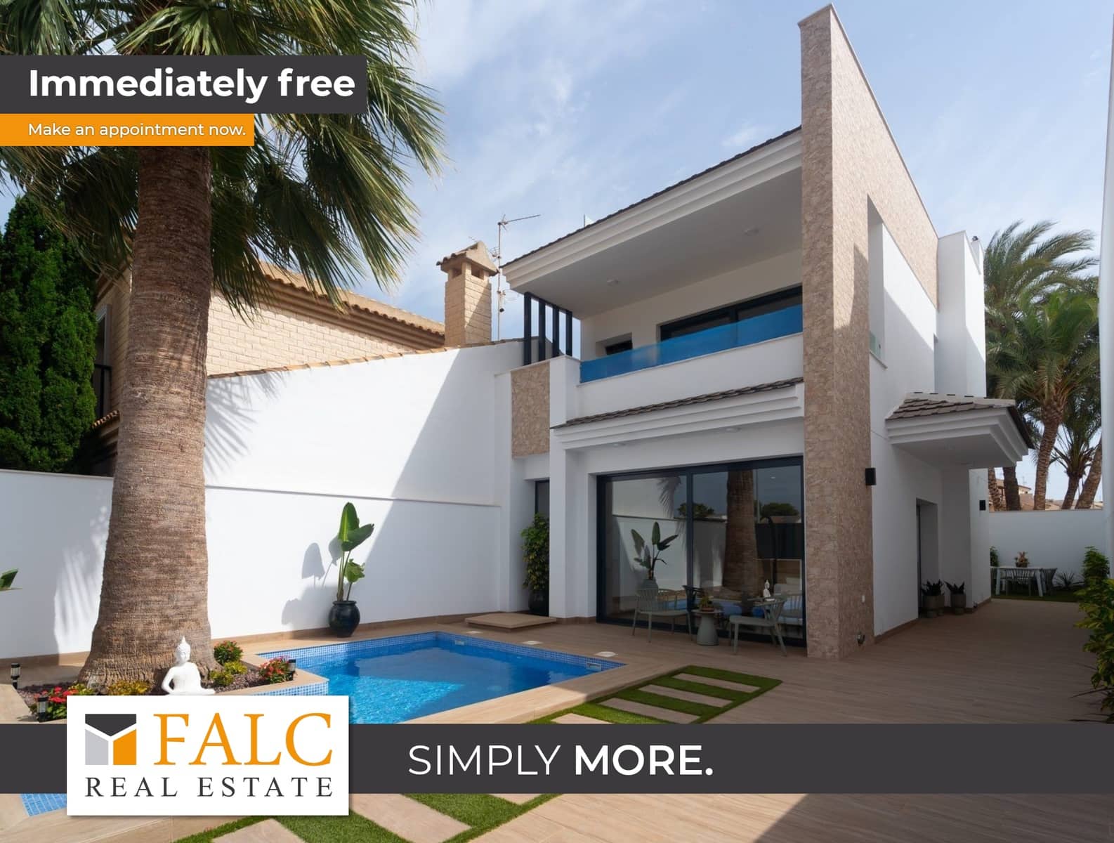 3 bedroom Terraced Villa for sale in San Pedro del Pinatar with pool garage - € 479,900 (Ref: 10042270)