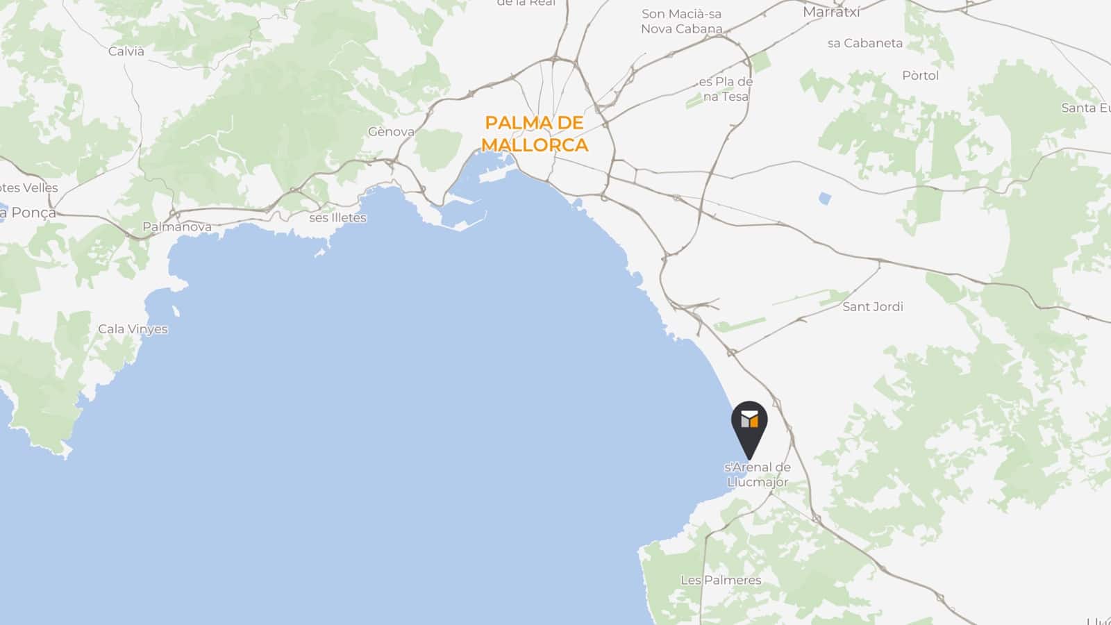 2 makuuhuone Huoneisto myytävänä paikassa Palma de Mallorca - 440 000 € (Ref: 10079938)