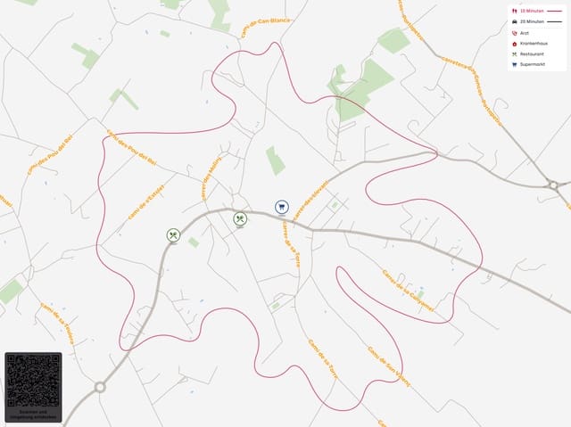 Teren niezagospodarowany na sprzedaż w Alqueria Blanca, Santanyí - 360 000 € (Ref: 10120295)