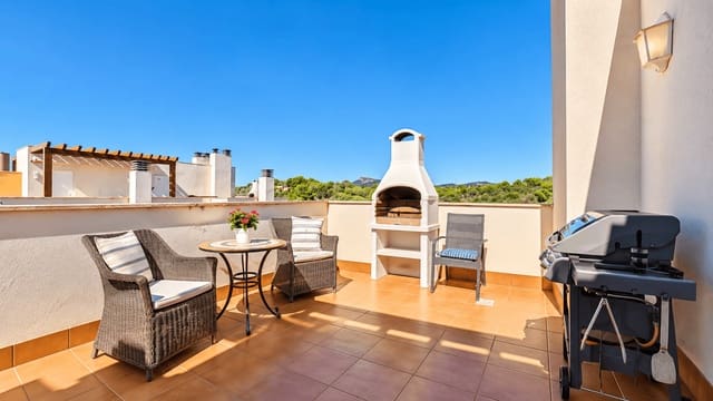 2 chambre Penthouse à vendre à Calas de Mallorca, Manacor avec piscine garage - 470 000 € (Ref: 10124657)