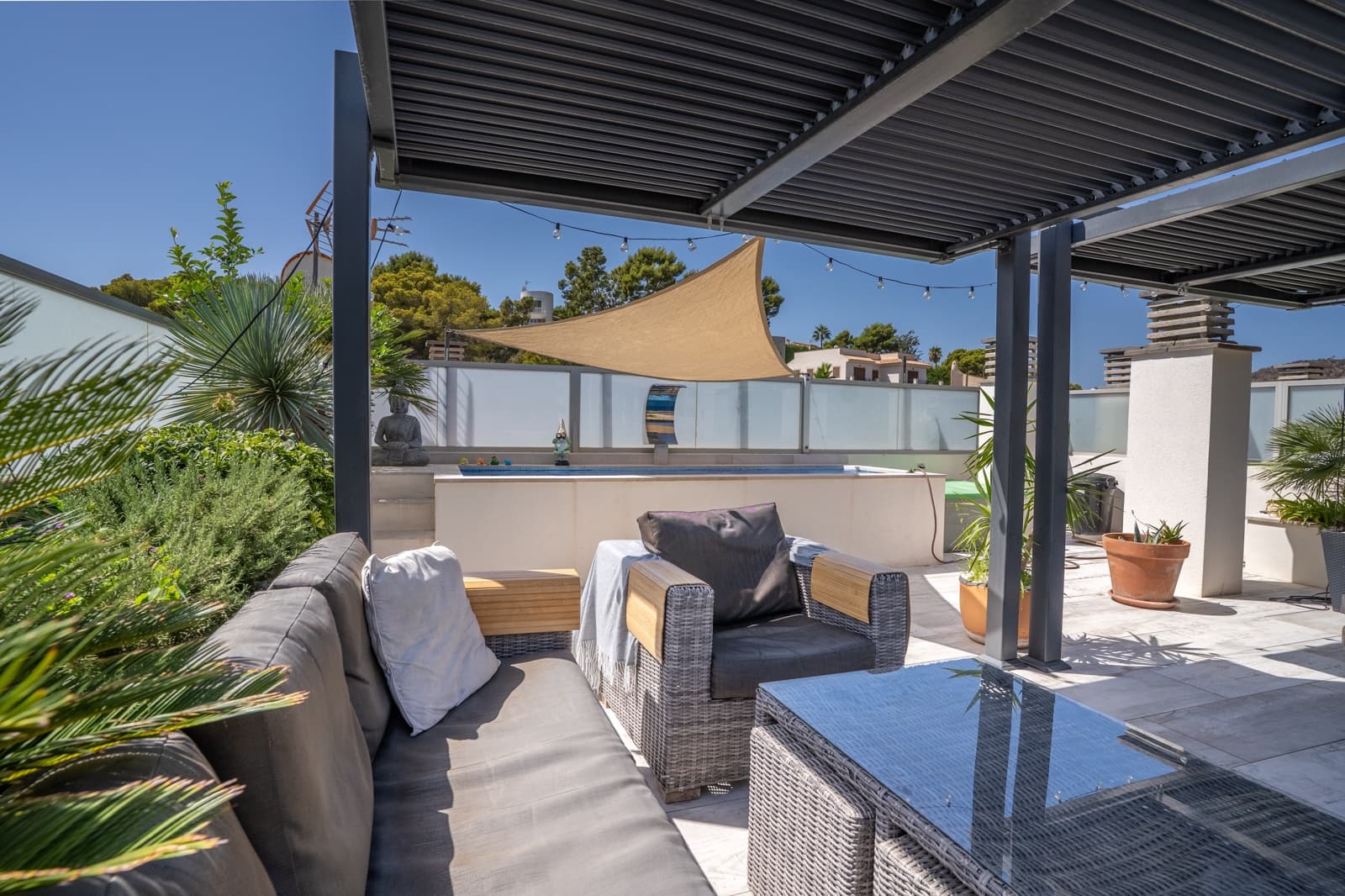 3 sovrum Takvåning till salu i Palmanova med pool garage - 1 340 000 € (Ref: 10130401)