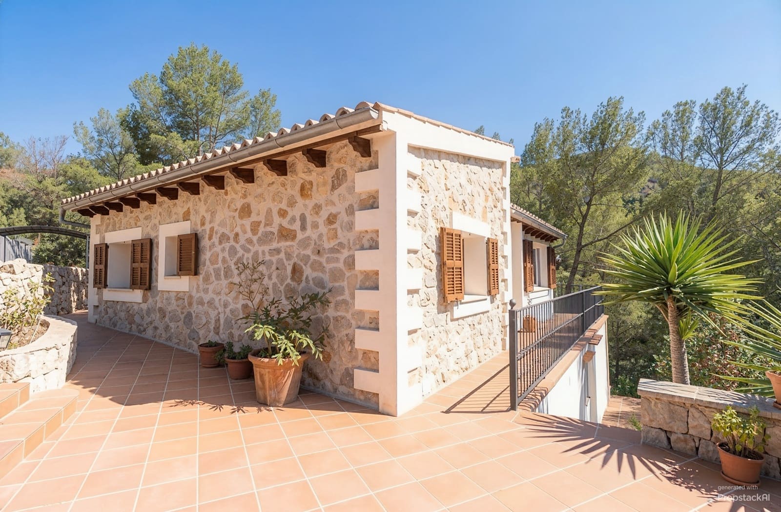 3 soveværelse Finca/Landehus til salg i Puigpunyent med garage - € 749.000 (Ref: 10140314)