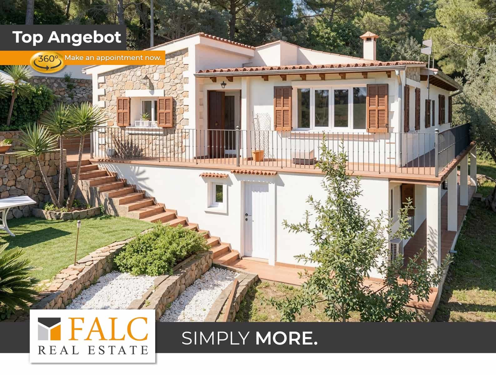 3 soveværelse Finca/Landehus til salg i Puigpunyent med garage - € 749.000 (Ref: 10140314)