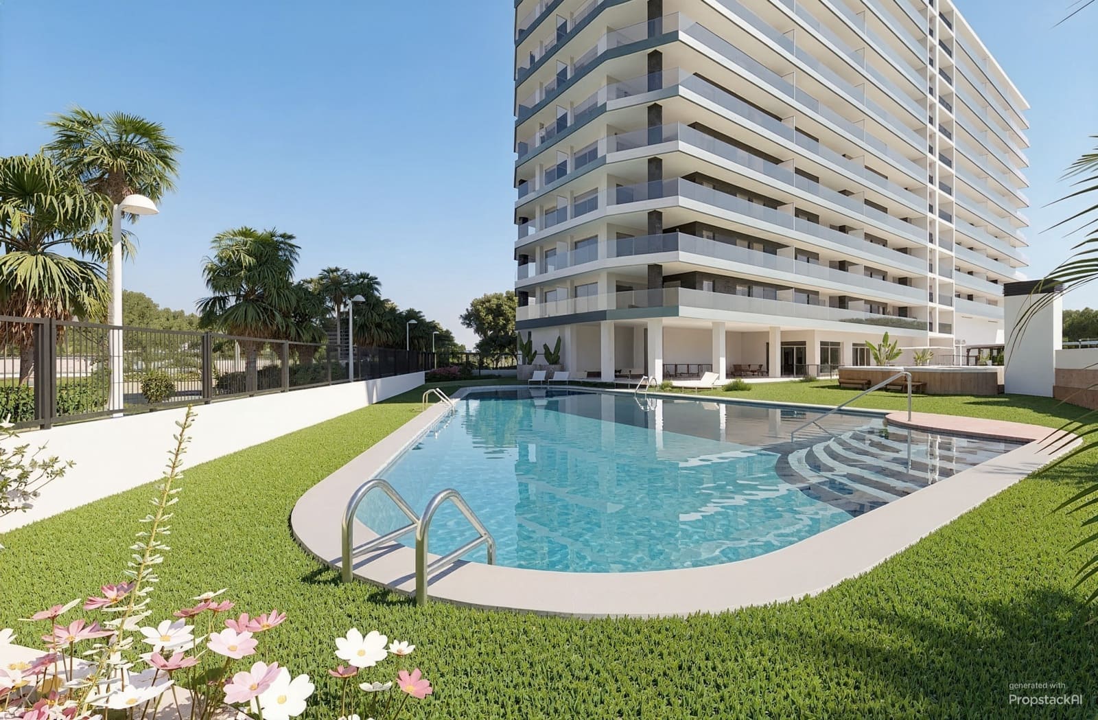 Apartamento de 2 habitaciones en Castelló de la Plana en venta con piscina garaje - 260.000 € (Ref: 10148181)