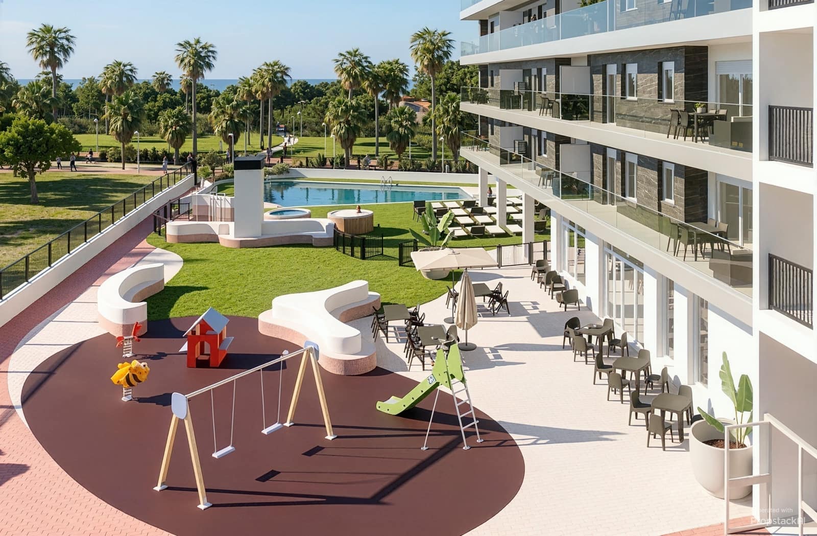 Apartamento de 2 habitaciones en Castelló de la Plana en venta con piscina garaje - 260.000 € (Ref: 10148181)