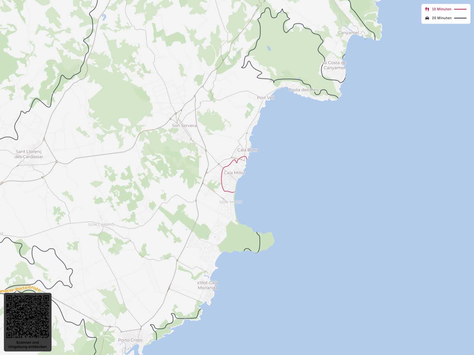 1 makuuhuone Huoneisto myytävänä paikassa Cala Millor - 229 000 € (Ref: 10150439)