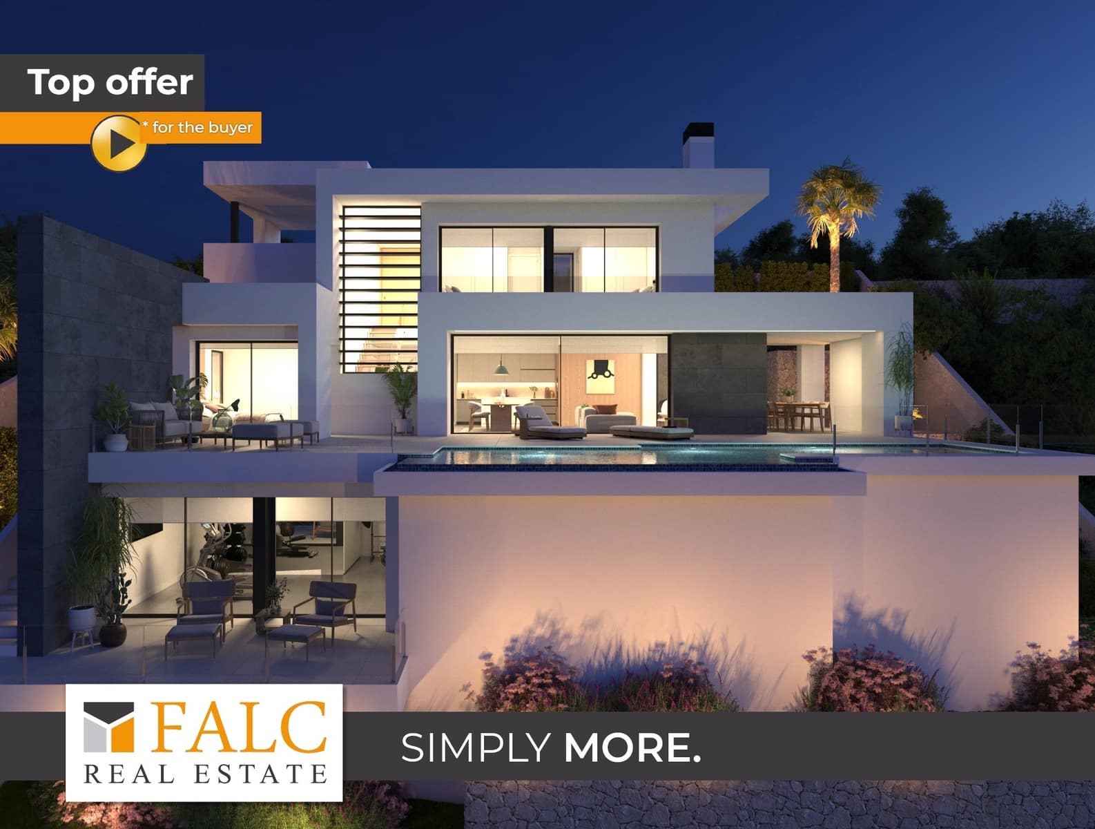 3 soveværelse Villa til salg i Cumbre del Sol med swimmingpool garage - € 1.865.000 (Ref: 10162066)
